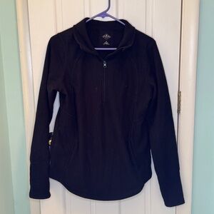Long Sleeve Quarter Zip Fleece Shirt
